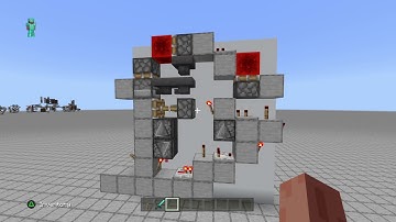 Minecraft Bedrock Redstone- 1-wide tileable, hidden dispensers and useless machines