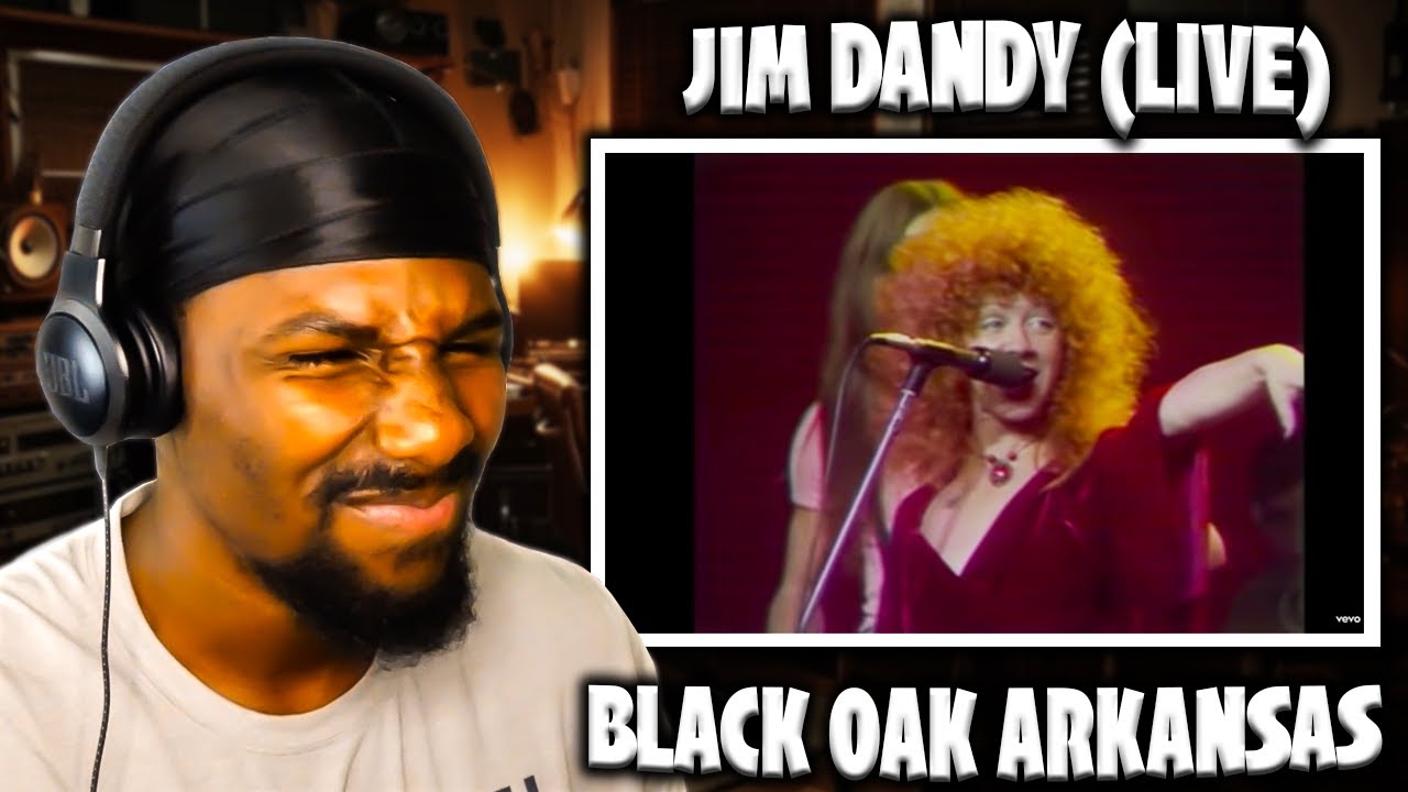 WHAT A PERFORMANCE! Jim Dandy (Live) Black Oak Arkansas (Reaction