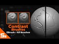 Contrast Delta / Contrast Target Brushes: ZBrush All Brushes