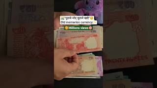 🇮🇳All Note Paise Memories💸#old #shorts #nostalgia #90s #india #paise #currency #rbi #note #day