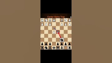 Tricky trap for black!!! #chess #chesstraps #chesstactics