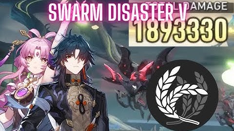 ABUNDANCE E0 BLADE & FU XUAN VS SWARM DISASTER DIFFICULTY V | HONKAI STAR RAIL