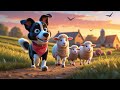 Hund und Schafe – Ein lustiges Lied für Kinder