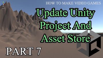 Update Unity Project Version And AssetStore