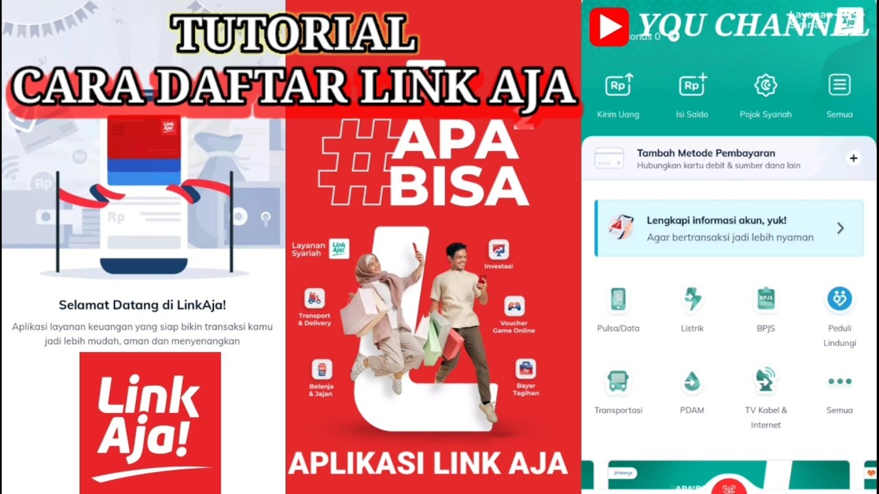 CARA MUDAH DAFTAR APLIKASI LINKAJA DI HP