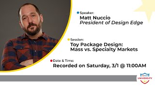 Toy Package Design: Mass vs. Specialty Markets
