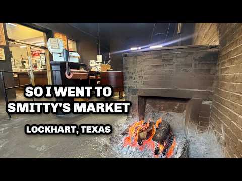 So I Went to Smitty's Market in Lockhart, Texas