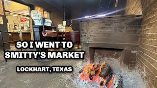 So I Went to Smitty's Market in Lockhart, Texas
