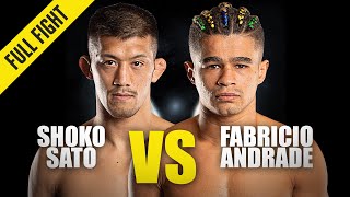 Shoko Sato vs. Fabricio Andrade | ONE Championship Full Fight