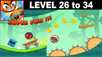 Ball Hero 2 Back to Jungle level 26 27 28 29 30 31 32 33 34 - Gameplay Walkthrough Part 3 all levels