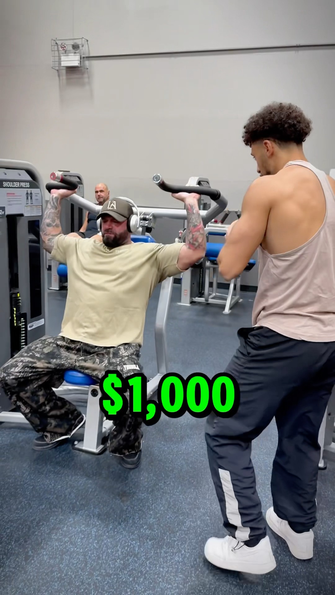 $1,000 if this body builder can beat me??‼️