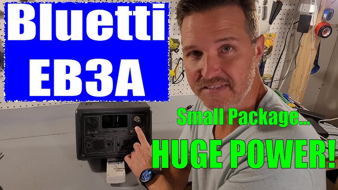 Bluetti EB3A test: A small power dwarf for camping enthusiasts?