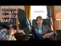 Reaction to philomena cunk on america part 1 american reacts cunk