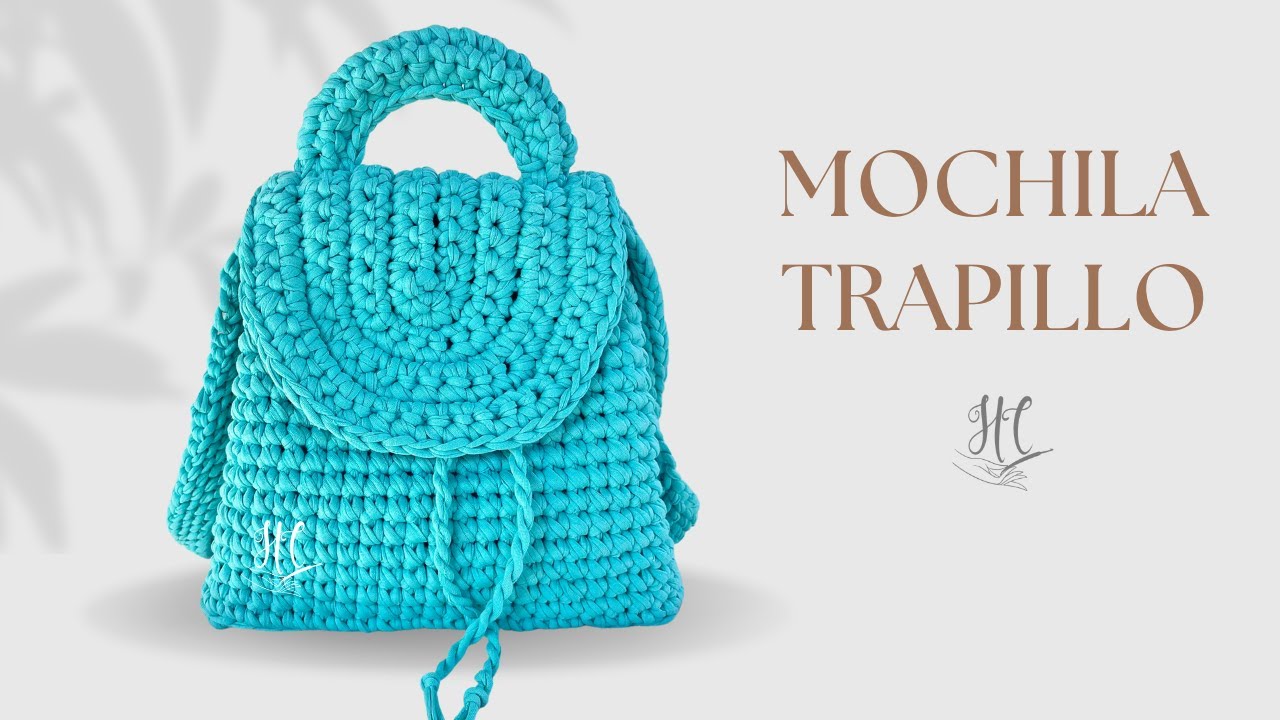 En riesgo Incorrecto cuscús TE ENCANTARÁ esta MOCHILA con Trapillo (Crochet Backpack) | By Hebras  Crochet - YouTube