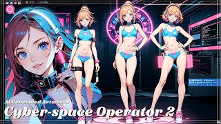 [Ai Artworks Lookbook] Cyber-Space Operator 2 サイバースペースオペレーター