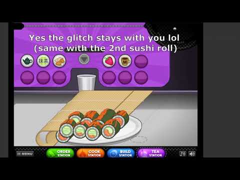 Papa's Sushiria Flash Glitch - Youtube