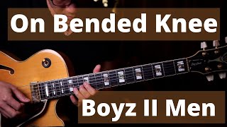 Video thumbnail of "Boyz II Men - On Bended Knee guitar cover version by Vinai T"