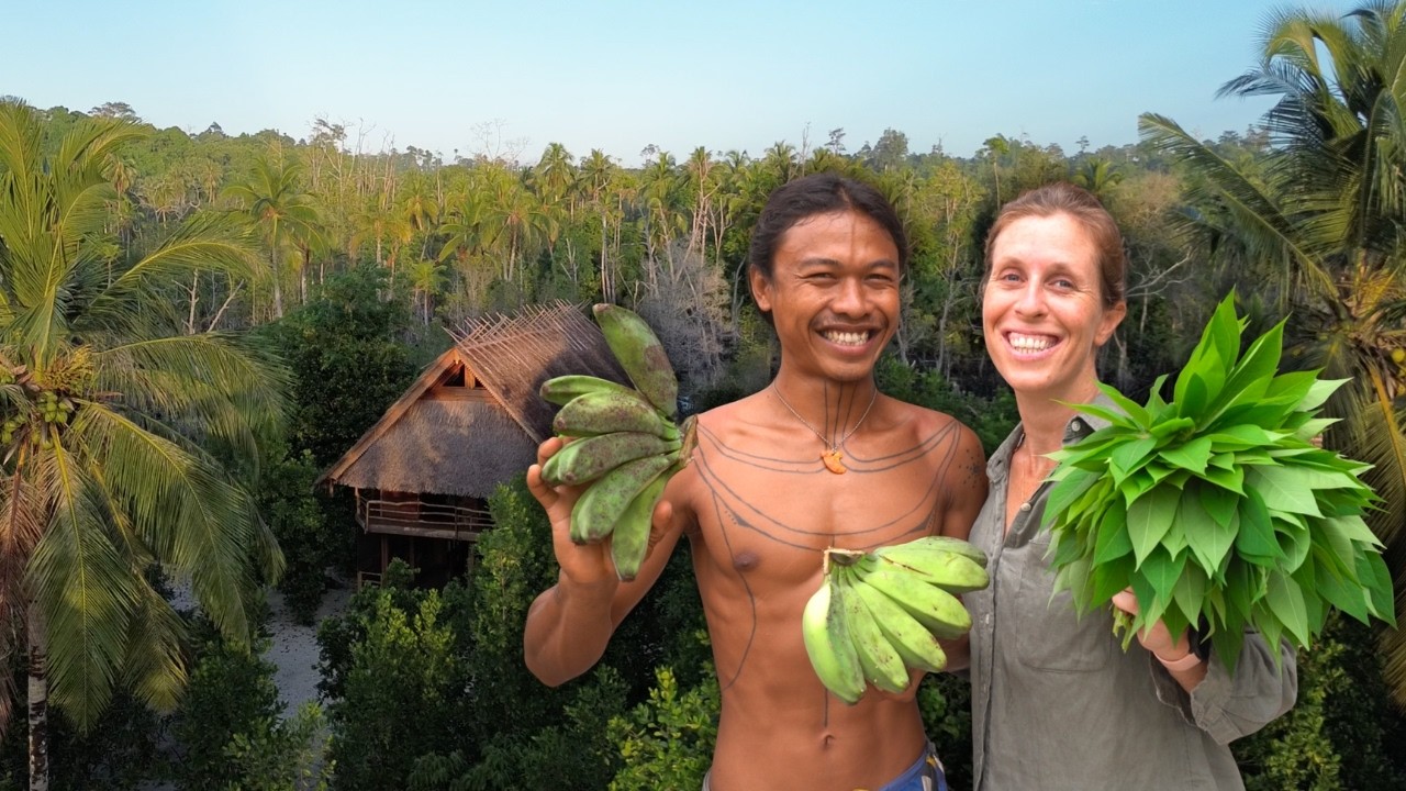 What We Eat In A Day Living on a Remote Tropical Island
