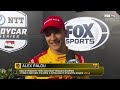 POST-RACE INTERVIEWS: Álex Palou and Pato O'Ward | INDYCAR on FOX