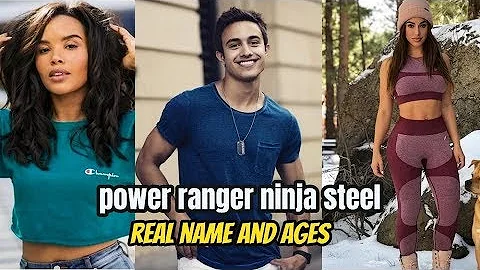 power rangers ninja steel real name and ages