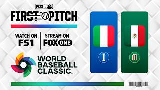 World Baseball Classic: Mexico vs Italy | First Pitch screenshot 3