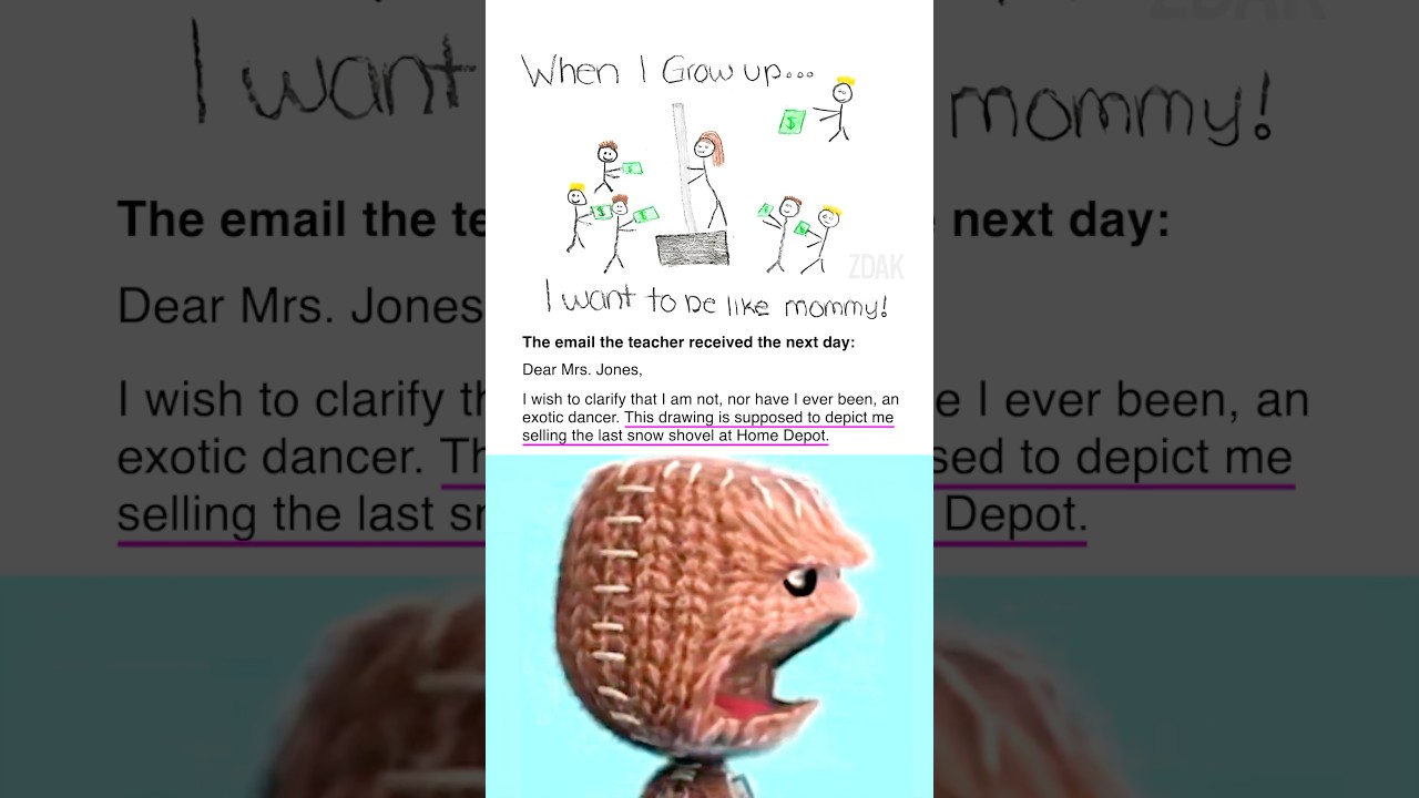 “I want to be like mommy” 💀