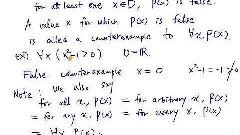 [Discrete Mathematics] Section 1.5. Quantifiers