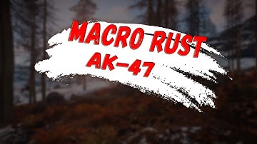 DELUXE Macros AK-47 | Макрос АК-47 |16x 8x holosight and without | Дёшево - cheap LOGITECH!!!! RUST