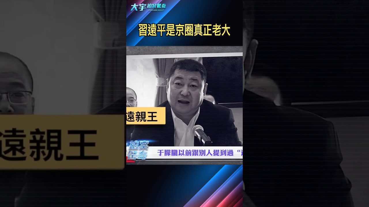 真的是習遠平親自督辦于朦朧？他才是京圈總幕後｜大宇拍案驚奇