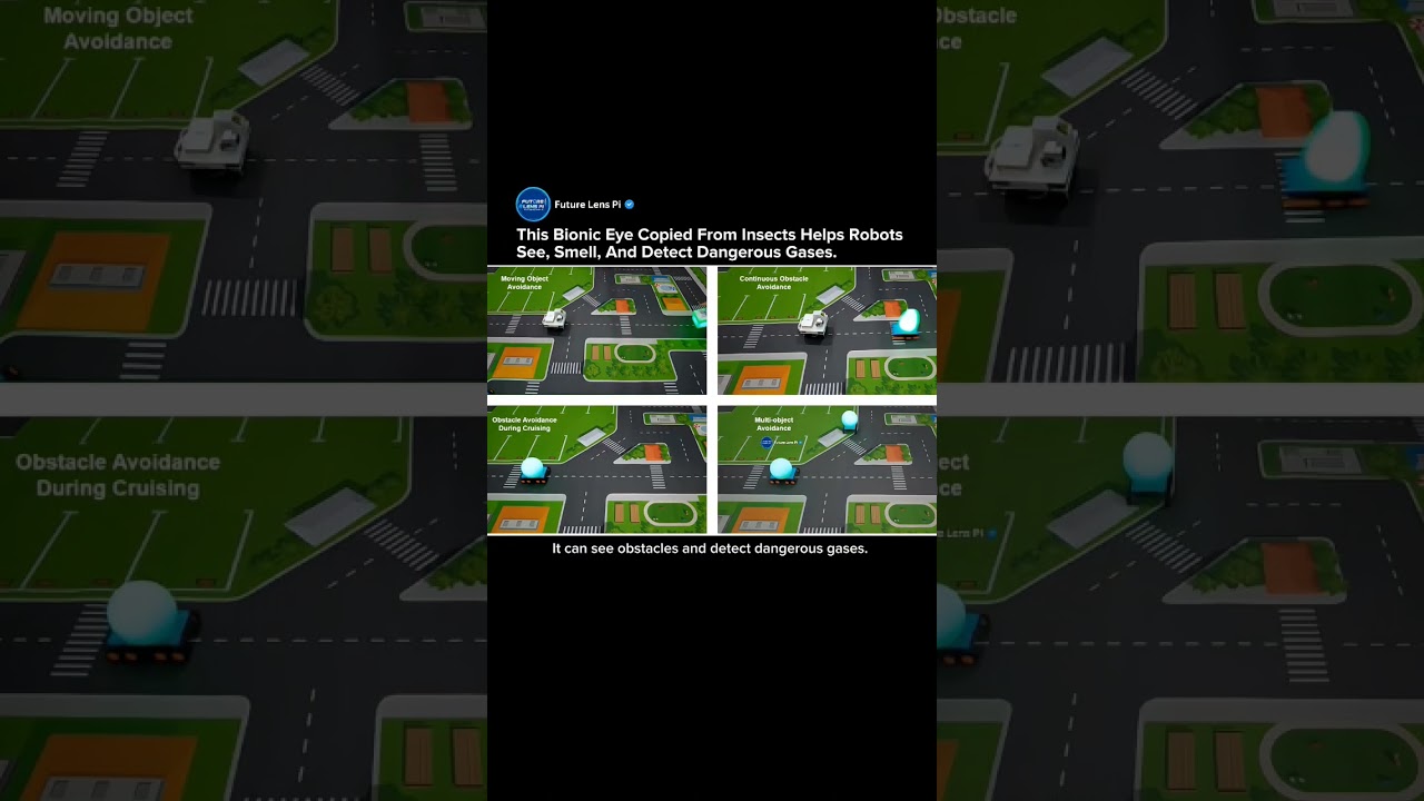 Insect-Inspired Bionic Eye That Can See & Smell | Future Robot Vision System 