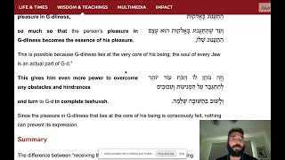 Ani Ldodi 5726 Part 2 -elul Maamar