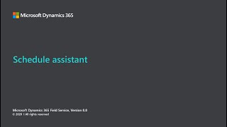 Module 5: Schedule Assistant