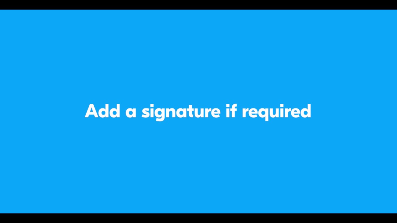 Yoti eSignatures: Sending a document