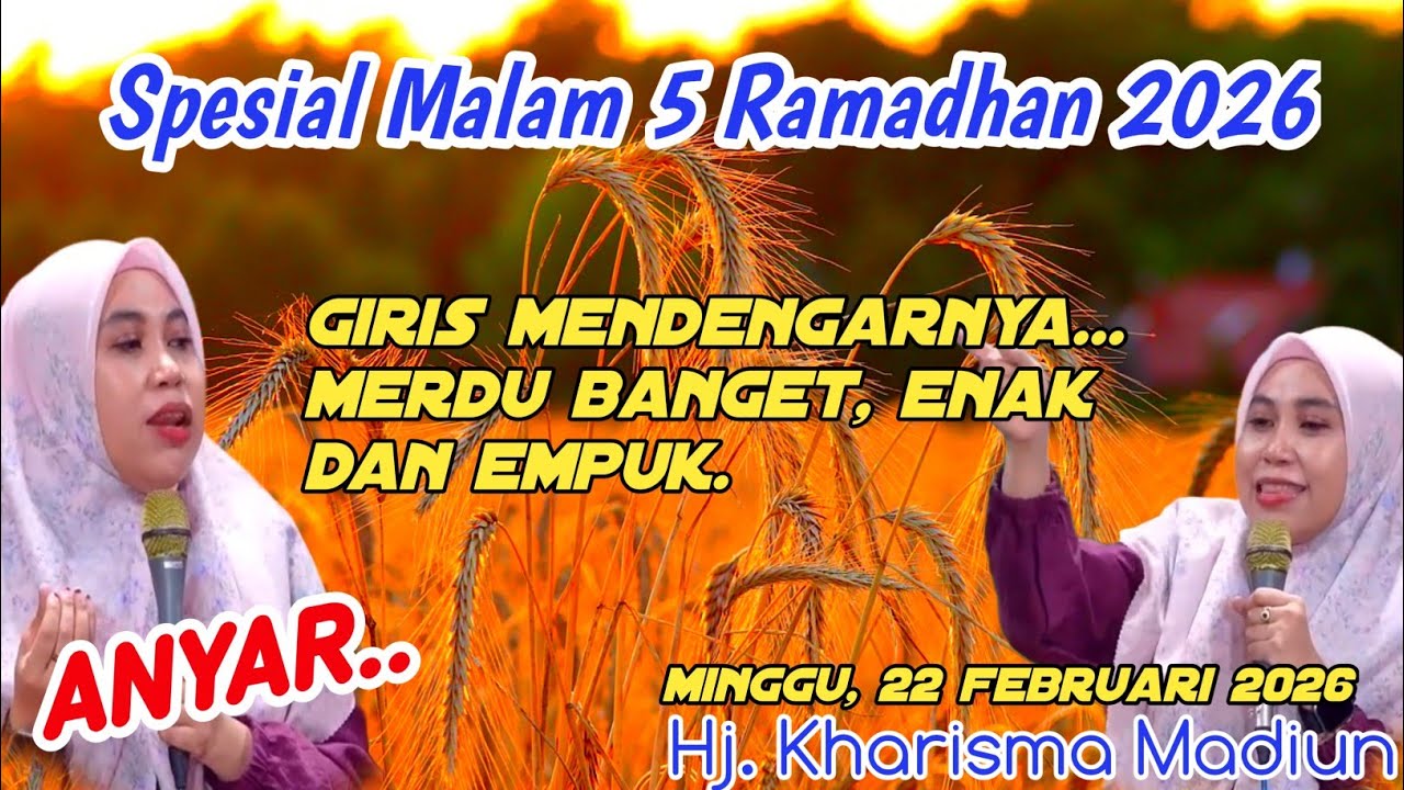 PENGAJIAN HJ. KHARISMA YOGI NOVIANA MADIUN MALAM 5 RAMADHAN 22 FEBRUARI 2026