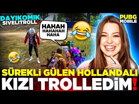 SÜREKLİ GÜLEN HOLLANDALI KIZI TROLLEDİM!! 🤣 GÜLMEKTEN  YARILDILAR  🤣 #xoneDAYI PUBG MOBİLE