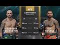 UFC 6 - Alexander Volkanovski vs Ilia Topuria 2 - CPU vs CPU