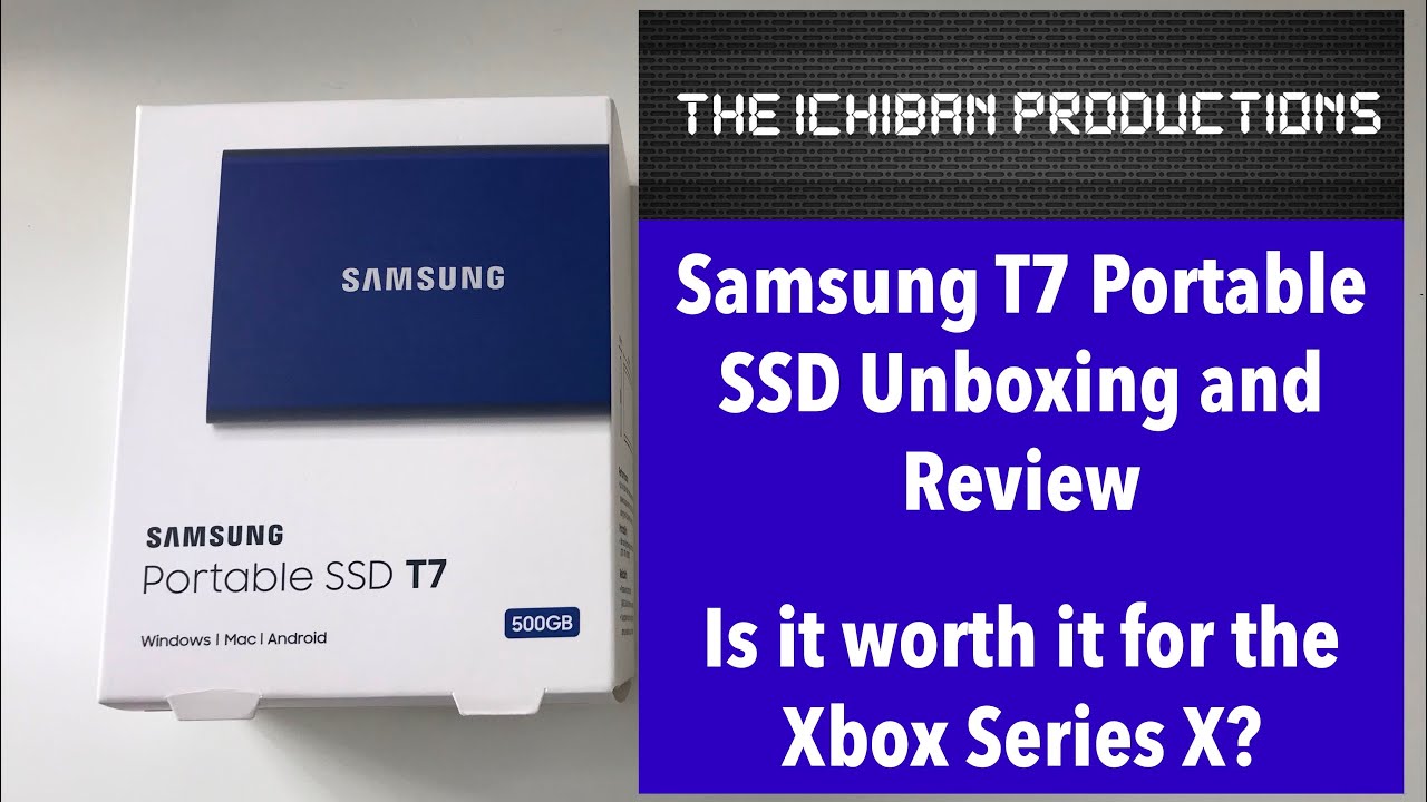 Samsung Portable SSD T7 MU-PC1T0T/WW Disque dur SSD