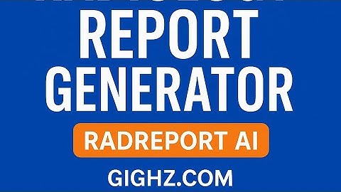 RadReport AI Demo | The 2-Minute Radiology Report Generator