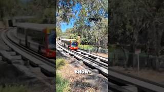 This Bus Runs On A Track Like A Train