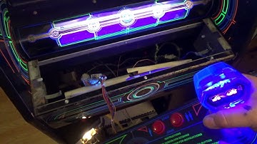 TRON ARCADE LED MOD