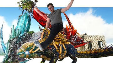 Taming the Thorny Dragon - Crystal Isles - Taming Pen Build