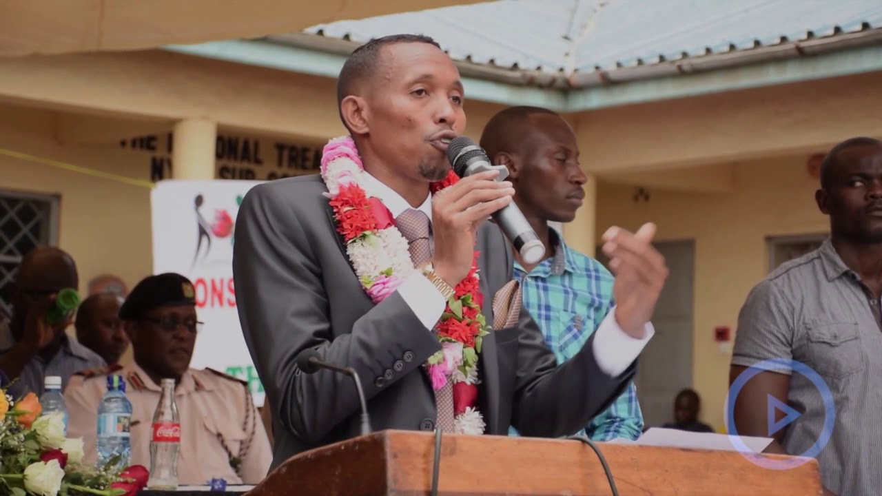 MP Mohamed Ali launches Sh25million bursary scheme in Nyali - YouTube