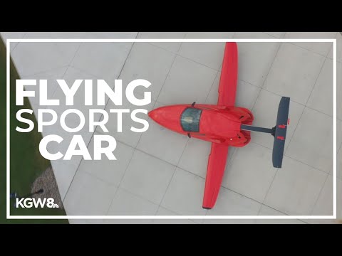 $170,000 flying sports car designed in Oregon takes first flight