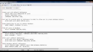User Management in Oracle