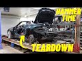 WRECKED SUPERCHARGED JAGUAR F-TYPE S FULL TEARDOWN