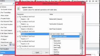 Data-driven TestComplete