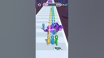 ⚡ Merge Grabber Level 208 Part 16 – Insane Merge Battle! 🔥🎮 #MergeGrabber #ShortsFeed #Gaming #Viral