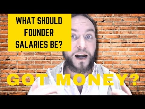 How much salary should you be paid as a founder in your startup