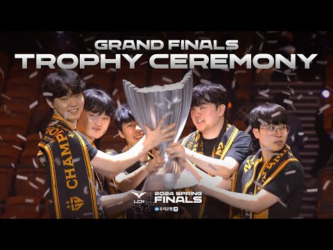 GEN Trophy Ceremony | Woori Bank 2024 LCK Spring Finals