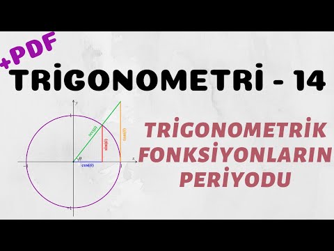 Video: Hangi trig fonksiyonlarının periyodu pi'dir?